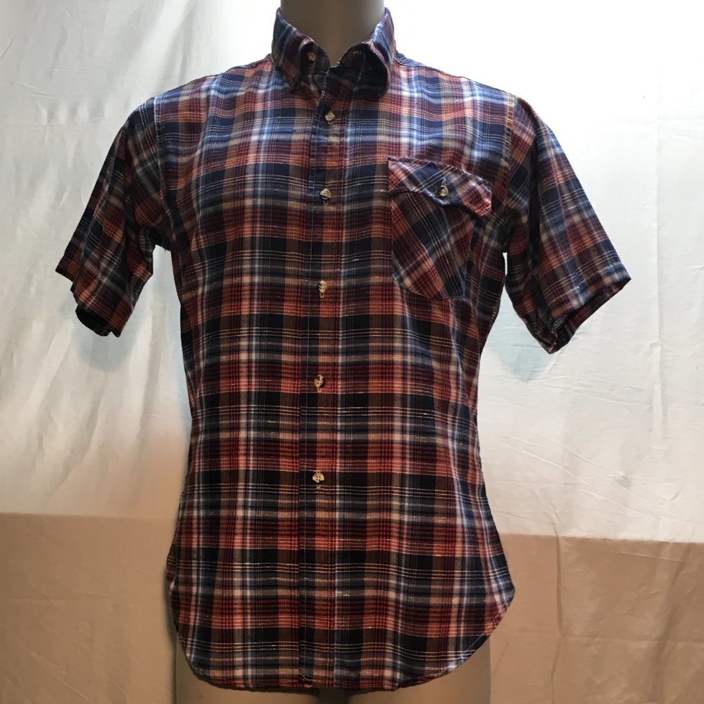 Vintage 70's Levis Plaid Shirt
